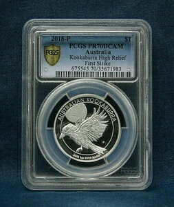 2018-P 1h v[t I[XgA N[Ju  PCGS PR70 DCAM S[hV[h