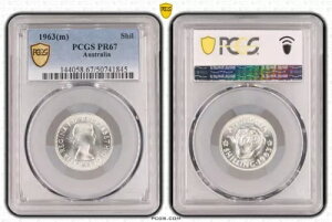 1963N Mv[tVO GUxX2 I[XgA PCGS O[h PR67