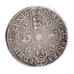 1676�N �`���[���Y2�� �����B������V.OCTAVO�B�\�ʂɁuAM�v�̃C�j�V�����B�� (.925) 29.4g