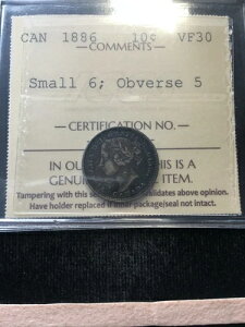 1886�N�� �X���[�� 6 �\��#5�AICCS�O���[�h �J�i�_�A10�Z���g�A**VF-30**