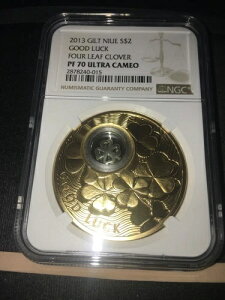 2013N jEG 2h K^̃V{Alt̃N[o[ 1IX .999Ag NGC**PF-70 UC