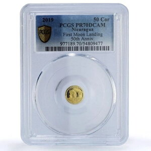�j�J���O�A 50�R���h�o ���ʒ��� �F����s�m �X�y�[�X PR70 PCGS ���� 2019