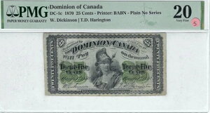 1870N Ji_ ?25 VvX^[ DC-1c Pl V[YȂADic/Har PMG VF-20*