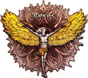 �J�����[�� 2025 2000�t���� ICARUS 2�I���X .999 �V���o�[ �H�ꖢ�J�� �����b�L #A008