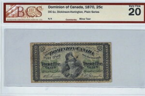 1870N Ji_̓y ?25 Shinplaster DC-1c Pl V[YȂADic/Har BCS VF-20*Q