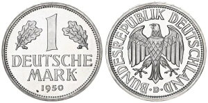 �h�C�c 1 DM 1950 D �R�C�� �v���[�t�A�኱�̖��Ղ��� 109699