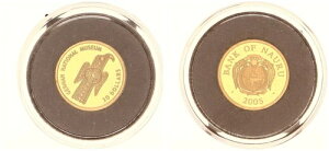 ナウル 10ドル 2005年 1/25オンス 金貨 PPカプセル入り 120480
