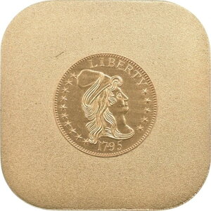 1795�N �h���[�v�o�X�g 97.38�O���� 24K�����b�L �v���[�g�R�C�� *3898