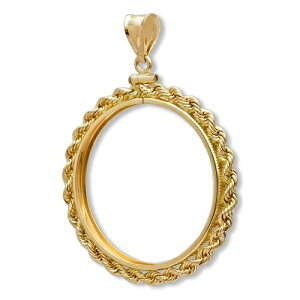 14K�S�[���h �X�N�����[�g�b�v���[�v �|���b�V���d�グ �R�C���x�[�� - 13 mm
