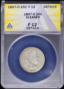 1897 O 25Zg o[o[NH[^[ ANACS F 12 ڍ׃N[jOς݁iǍDj