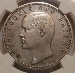 �h�C�c �o�C�G���� �o�C�G���� 1888 D �V���o�[ 5 �}�[�N�E�P�[�j�b�q �I�b�g�[ NGC VF-30 ���ɗǂ�