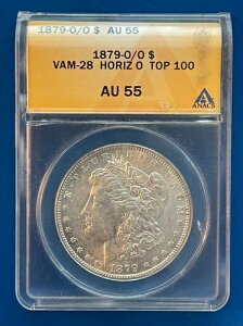 1879 O [K Vo[ _[ gbv 100 VAM 28 O/O z]^ O ANACS AU55