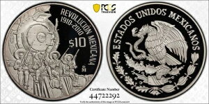 2010  PCGS PR69 DCAM |LVR - v 10 y\ RC #40235V