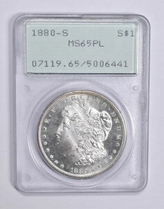 MS65 PL 1880-S ���[�K����� PCGS ���g���[�A�b�v�O���[�h�H *0303