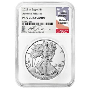 2023-W $1 1IX v[t AJ Vo[ C[O NGC PF70UC AR KEfBI\ tbOx