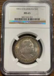 :1892N 50Zg RrALOn[th NGC MS65 uXgzCg R3