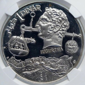 1969 �`���j�W�A�̗��j JUGURTHA Scales She-Wolf �V���o�[ �`���j�W�A 1D �R�C�� NGC i89291
