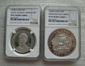 `Ey\ 1968N ݃v[tݕ ͑/CRwZ NGC PF63-PF61