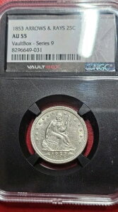 1853�N�� �A���[�Y�����C�Y AU55 �V�[�e�b�h�N�H�[�^�[ NGC �{�[���g�{�b�N�X �V���[�Y9 / ���Ȃ� / ��t�� $