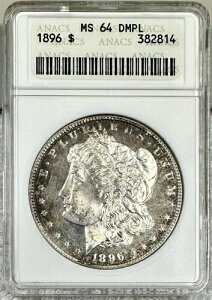 1896N K Vo[h ANACS MS64DMPL tXeBfoCX f炵O