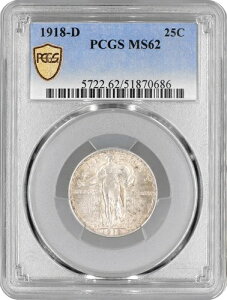 AJO 25Zgd 1918 DAPCGS MS62AuX^fBO oeB NH[^[v
