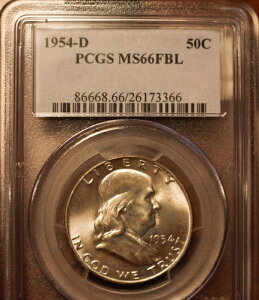1954-D 50Zg tN n[t_[ PCGS MS66 FBL