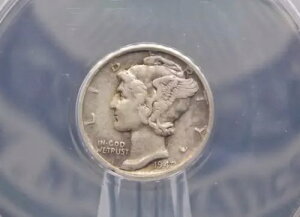 1942/1 "P" }[L[ Vo[ _C 10 Zg ANACS VF20 ڍ #725 ɗǍD ECC&C, Inc.