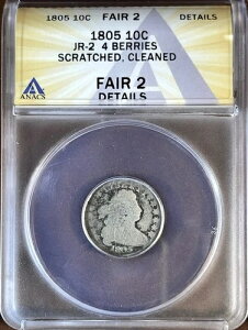 1805�N �h���[�v�o�X�g �V���o�[�_�C�� JR-2 4�x���[ ANACS FR 2 �ڍ�