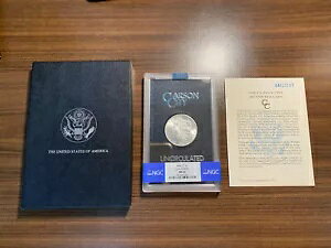 1884-CC GSA �z�[�h �����K�� �V���o�[ �_���[ $1 NGC MS 65 ����COA�t��