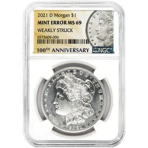 2021-D 1�h�������K����� NGC MS69 �~���g�G���[ ���