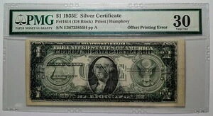 1935E 1hݏؖ Fr#1614 PMG VF 30 ItZbgG[