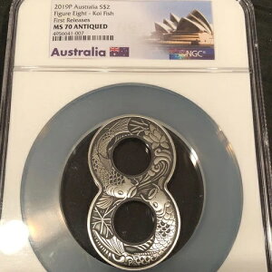 2019 P I[XgA $2 tBMAGCg  [X MS70 2IX Vo[ #17N