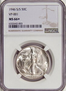 1946�N�t�� 50�Z���g NGC MS 66+ VP-001 ~ ���[�|�b�v �E�H�[�L���O ���o�e�B �n�[�t�_���[ RPM �o���G�e�B