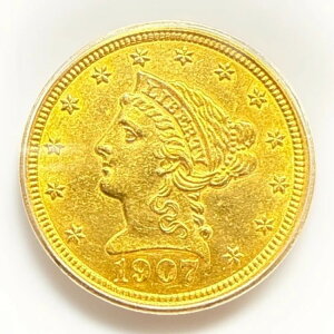 1907�N 2.50�h�� ���o�e�B�S�[���h ICG AU�i�� �قږ����� �c�����Ⴂ