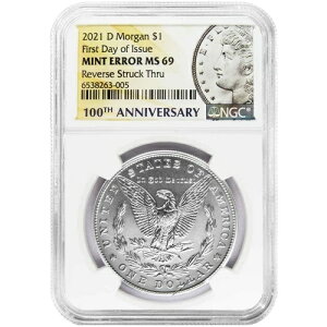 2021-D $1 �����K�� �V���o�[ �_���[ NGC MS69 FDI �~���g �G���[ ���o�[�X �X�g���b�N �X���[ 10...