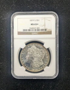1879�N S ���[�K����� NGC MS-65+ �u�����A���g ������ 7001