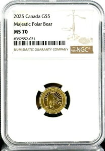 2025NJi_h }WFXeBbN |[[xA 5h 1/10IX .9999  - NGC MS 70
