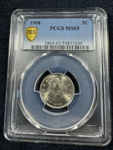 1908N oeBV jbP - PCGS MS65 S[hV[h