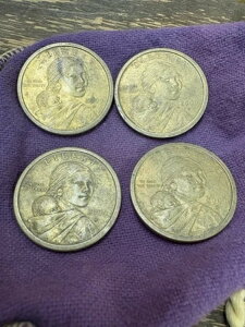 2000年 P サカガウィア 1ドル硬貨 米国自由