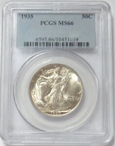 1935N AJ EH[LOEoeB n[th 50Zg WLH RC PCGS ~g Xe[g 66