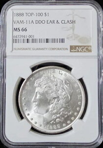 1888�N �����K���E�_���[ TOP-100 VAM-11A MS-66 NGC