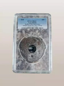 2018�N 20�h�� �A�|��8��50���N�L�O .999 �V���o�[ 3�I���X PCGS MS69 ���s����