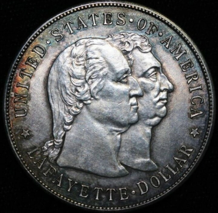 楽天市場】1900年 ラファイエット 1ドル記念銀貨 - AU+++ : WORLD 