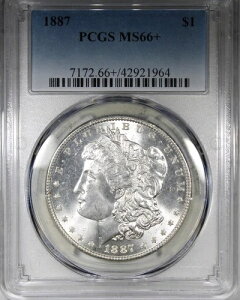 1887N KE_[ PCGS MS66+ PLUS قڔ̃RC 