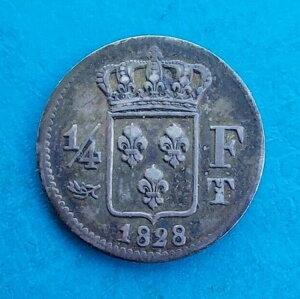 �t�����X�A�V������10���A1/4�t�����A1828�N�A�i���g�A6304ex.�R�[�gTTB 650? KM 722.11