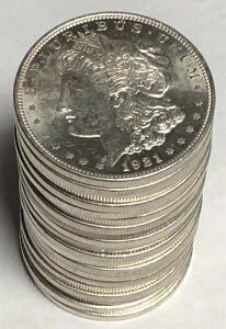 (RC 20 Zbg) 1921 N[K Vo[ 1 h ??AO[h UNC/AU Vo[̉i㏸!??