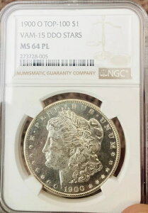 1900-O PCGS MS64 PL v[tCN VAM 15 _uX^[ K Vo[_[ TOP 100