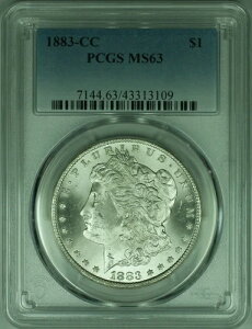 1883-CC K 1h PCGS MS-63 (37)