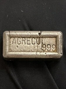 ���Ɋ󏭂ȃA���e�B�[�N 5.5 �I���X AGRECO �V���o�[�o�[ .999 ����