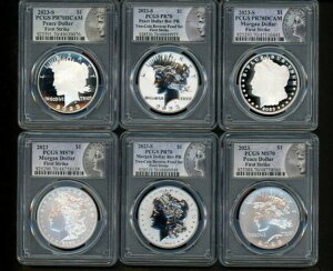 2023N čKEs[X $1 PCGS PF70 MS70 t@[XgXgCN Rv[gZbg 6